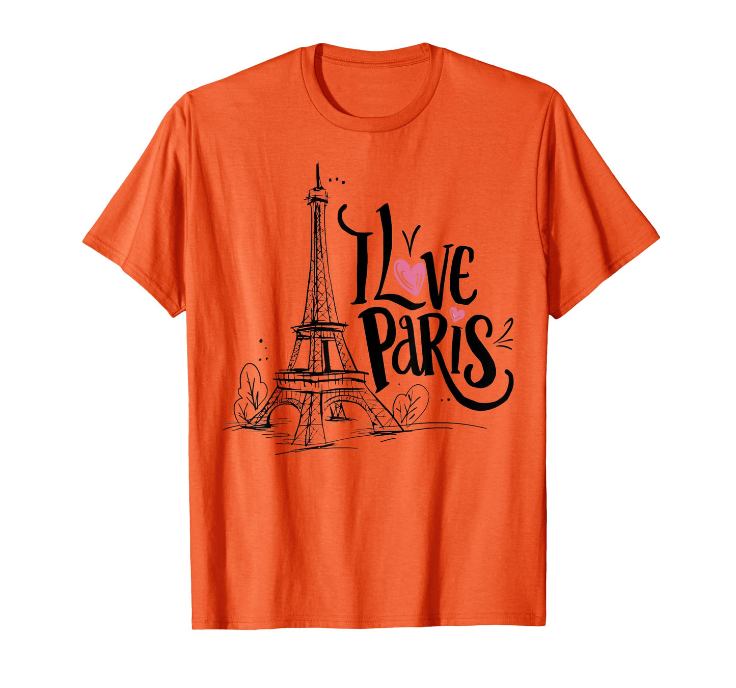 Eiffel Tower Paris Girls Guys Travel Holiday France Souvenir T-Shirt