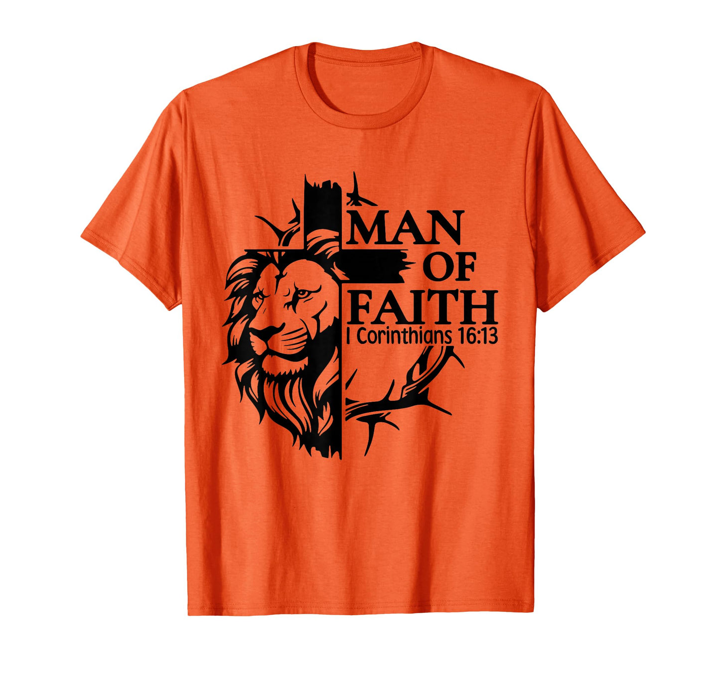 Faith, God, Religious, Man of Faith, Believe, Faith Cross T-Shirt