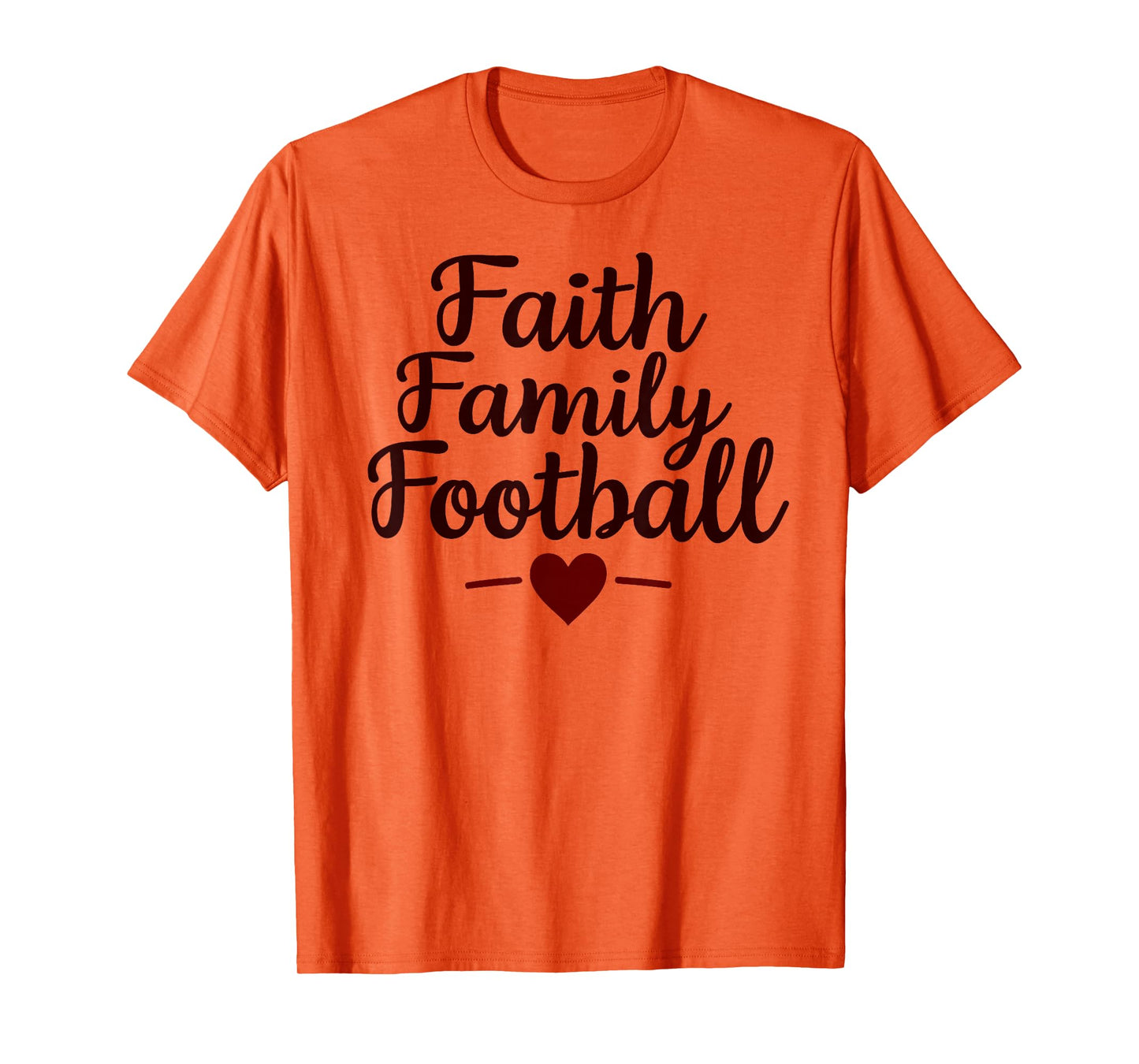 Faith, Family, Football – The Triple Threat of Life T-Shirt