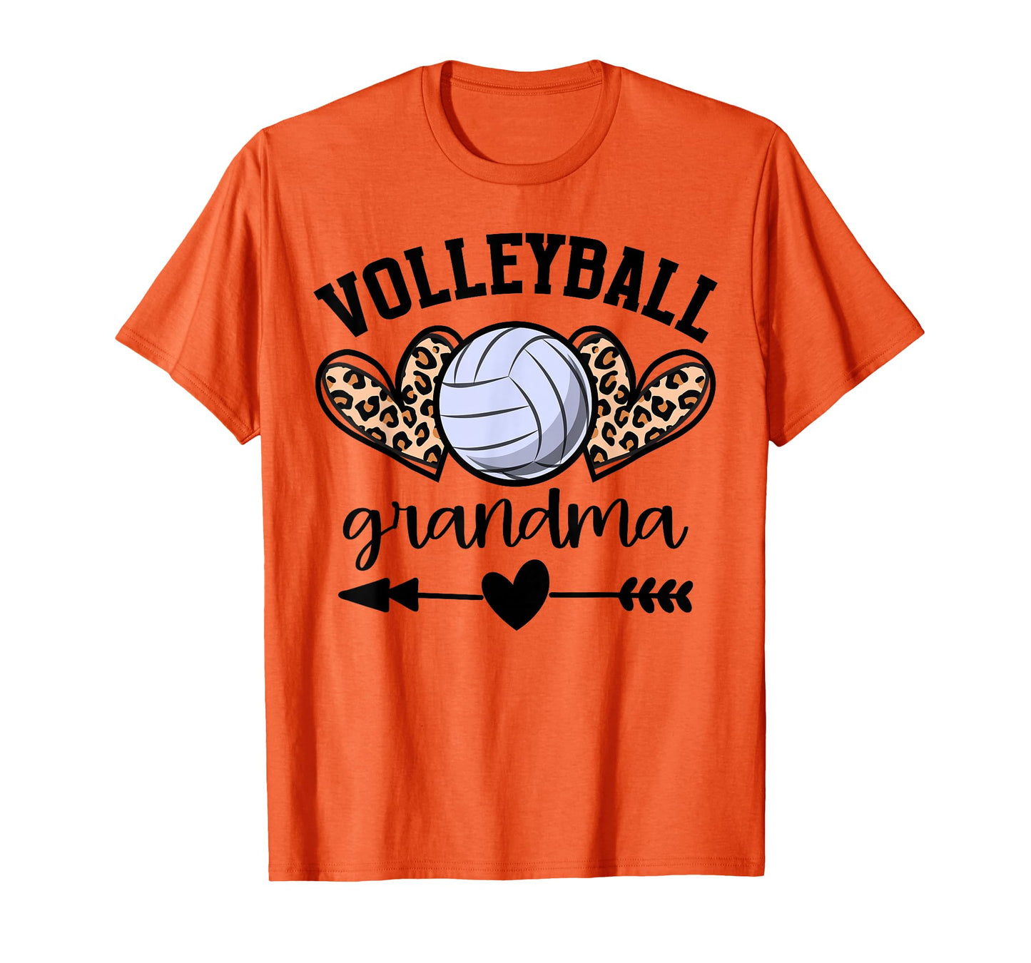 Volleyball Grandma Womens Volleyball Game Day Senior Night T-Shirt