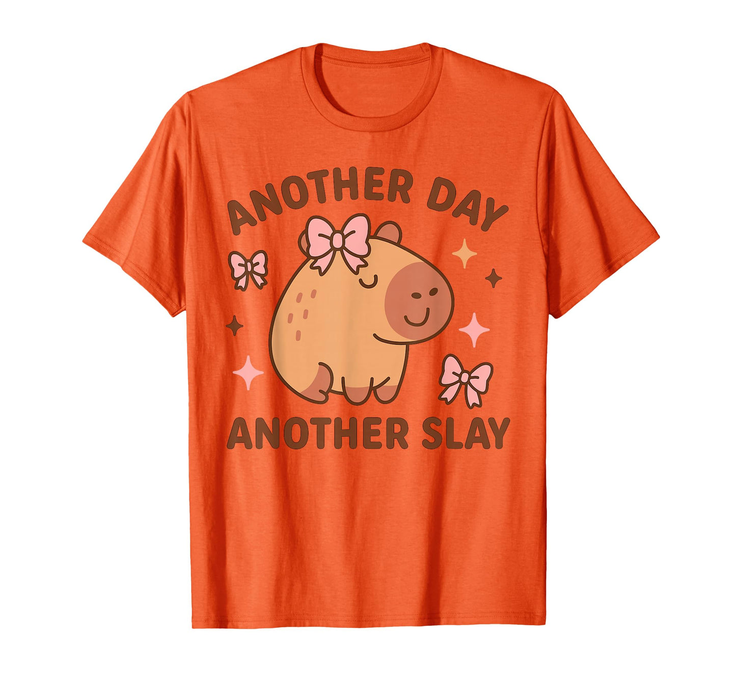 Another Day Another Slay Cute Capybara Kawaii T-Shirt
