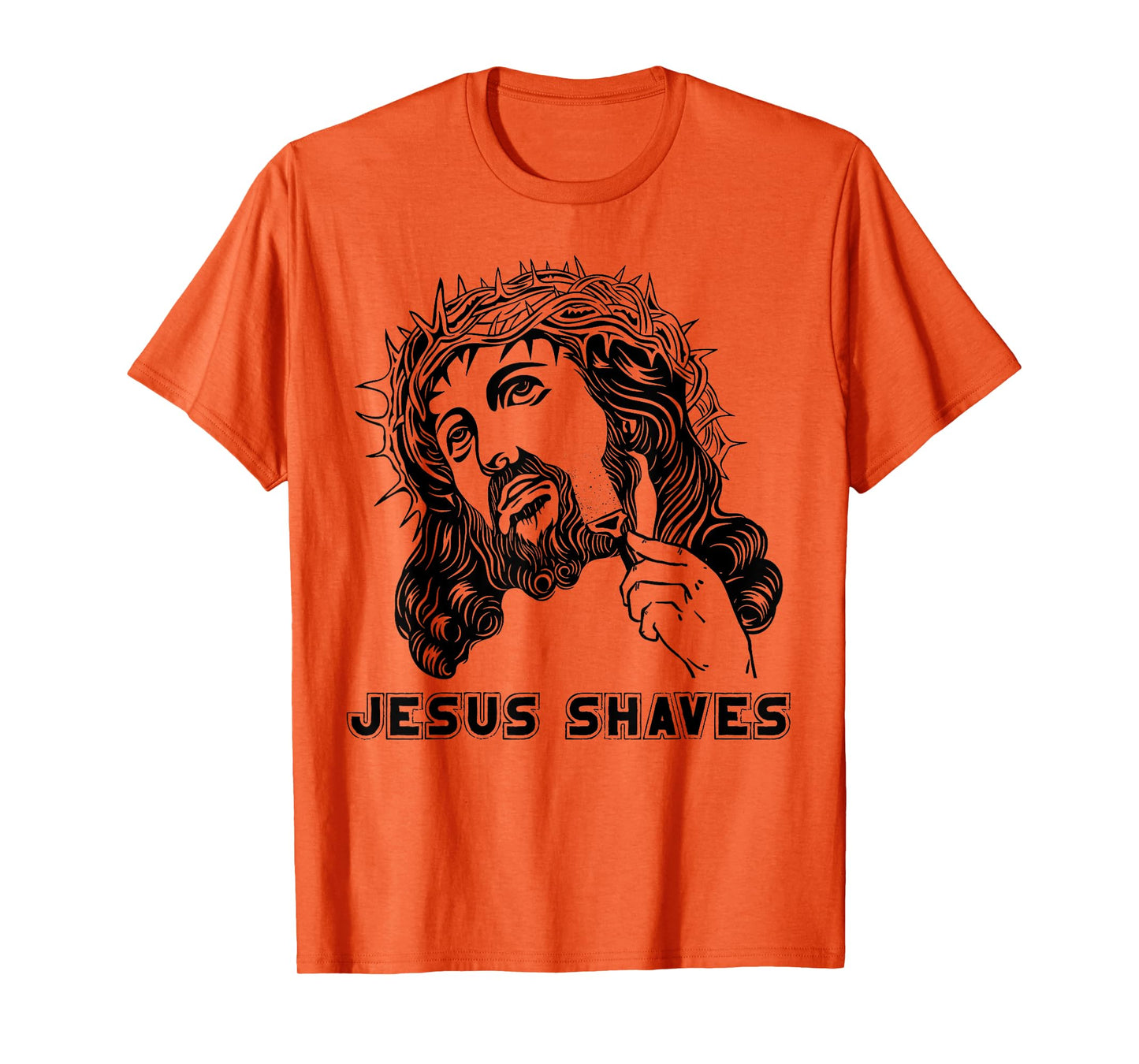 Jesus Shave Christian God Bible Cross Faith T-Shirt
