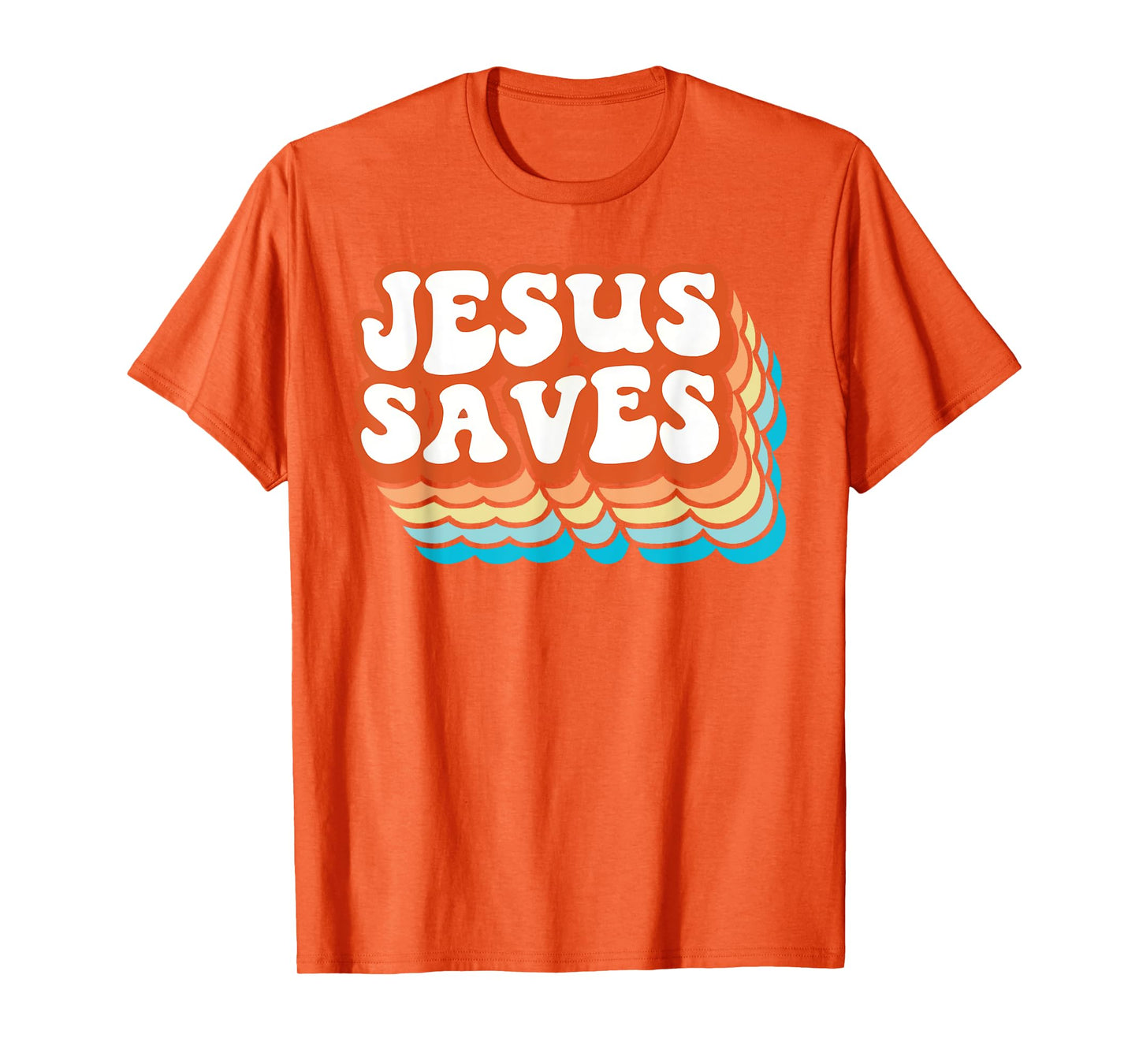 Jesus Saves Christian Cross God Faith Bible Religious Pray T-Shirt