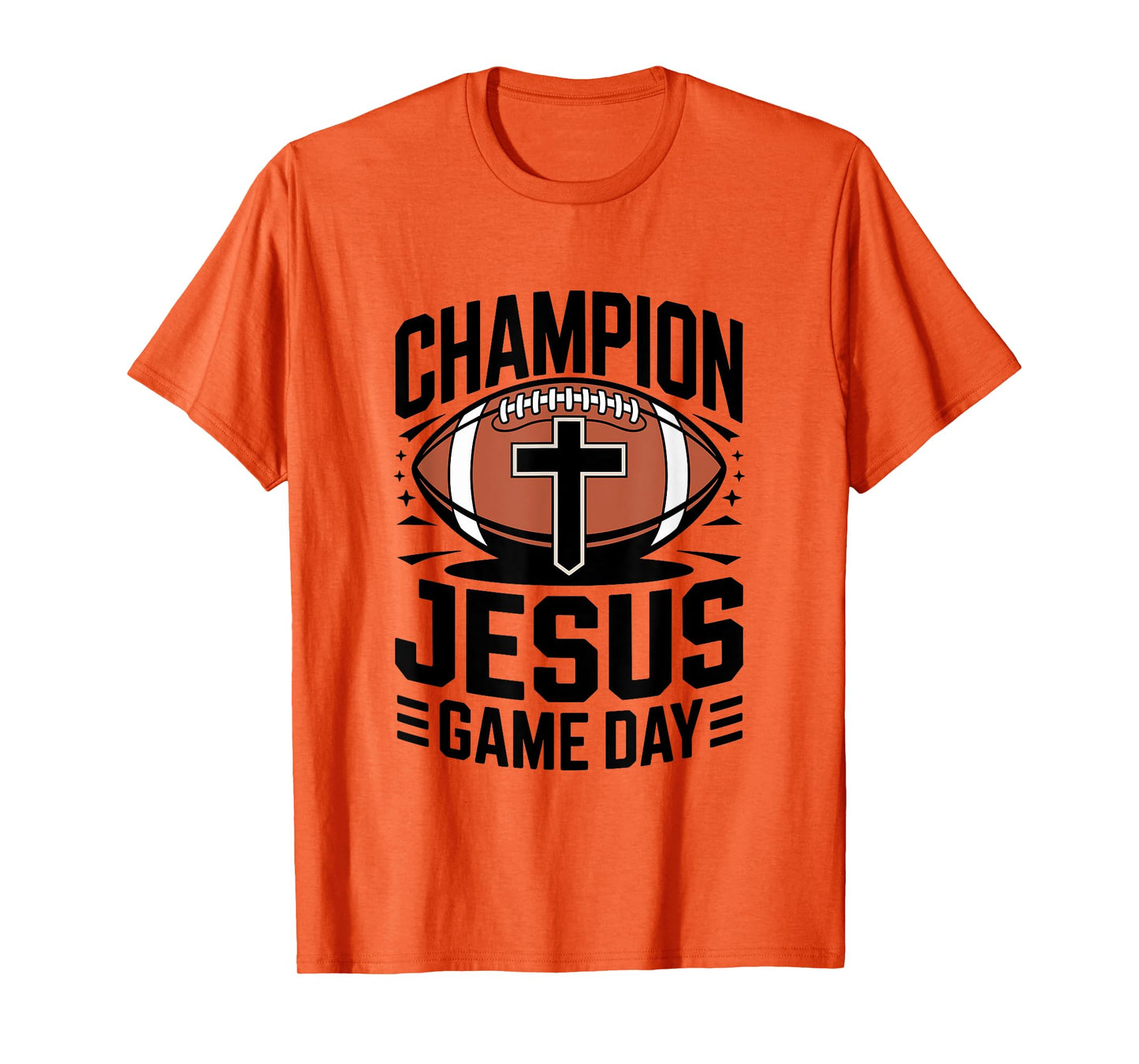 Fantasy Football Champion Jesus Game Day T-Shirt