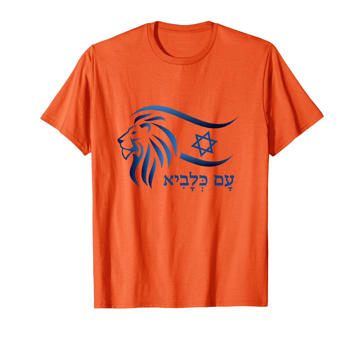 Rising Lion Nation Of Israel Jewish Bible Am Israel Chai T-Shirt