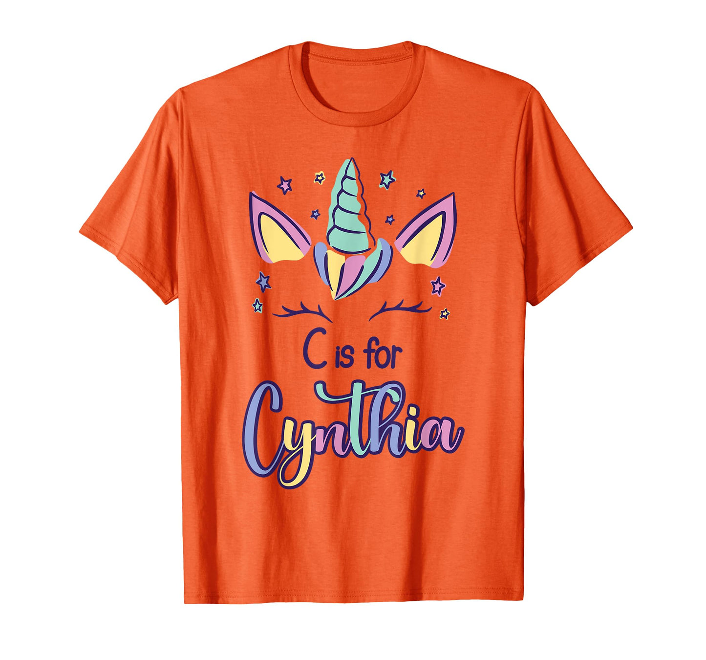 First Name Cynthia Personalized C Is For Cynthia T-Shirt