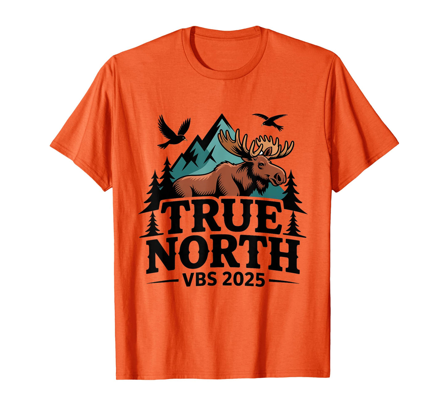 True North VBS 2025 Christian Trusting Jesus Wilderness T-Shirt