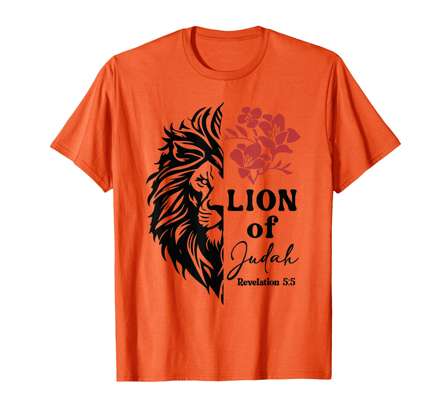 Jesus Lion Of Judah Faith God Christians T-Shirt