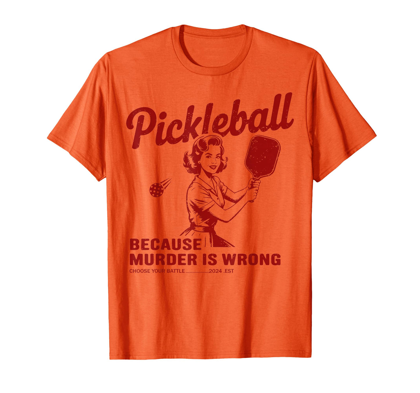 Funny Pickle Ball Outfit Women, Retro Gifts Pickleball T-Shirt