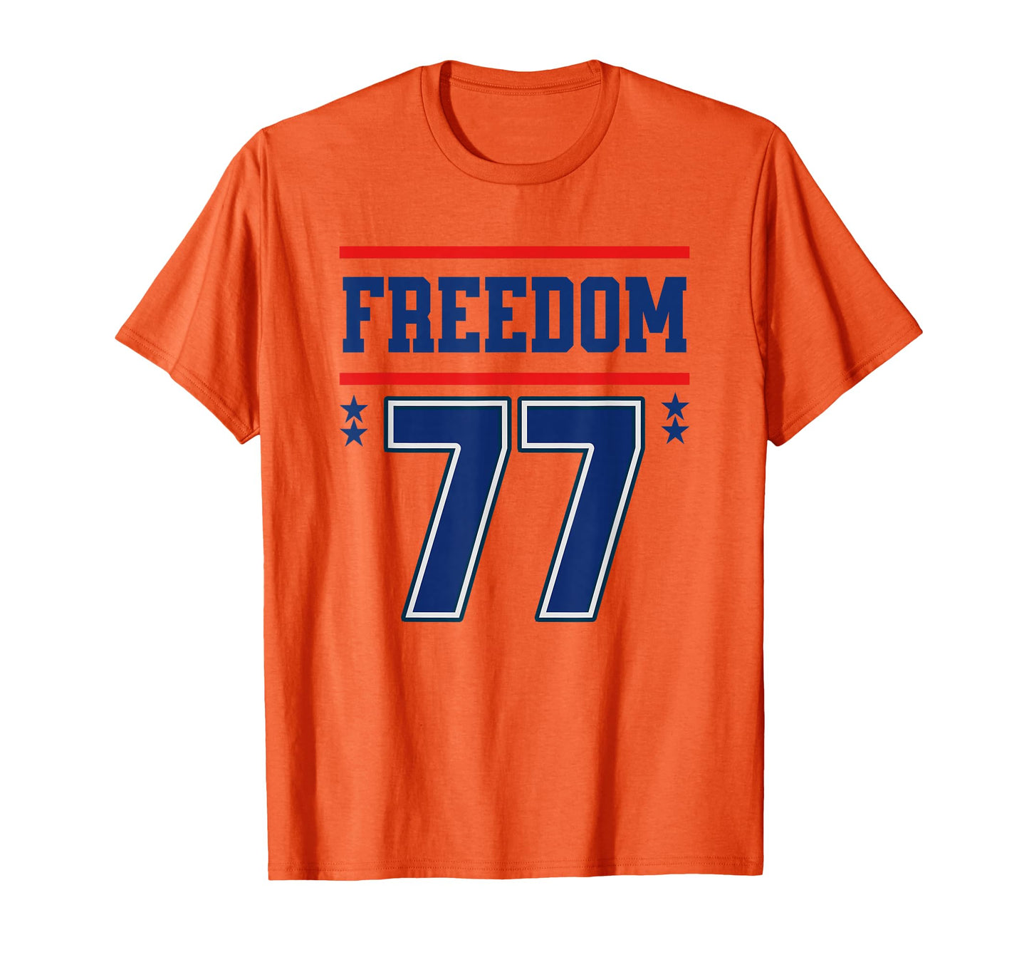 Freedom 77 Christian Patriotic Patriot T-Shirt