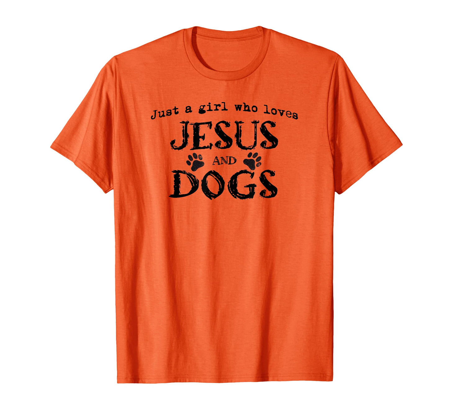 Just A Girl Who Loves Jesus And Dogs T-Shirt