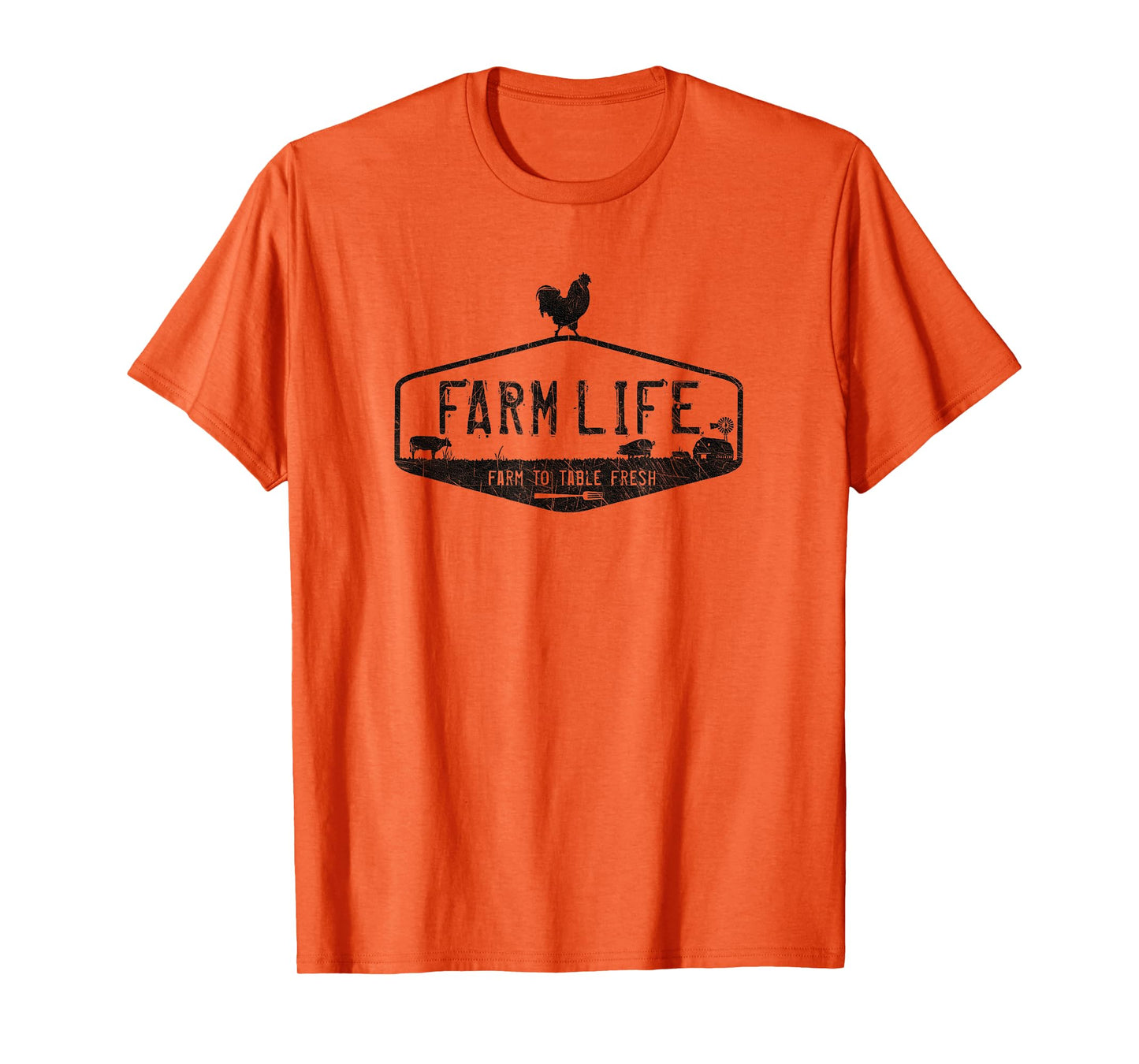 FARM LIFE T-SHIRT, LIVESTOCK DISTRESSED GRAPHIC T-Shirt