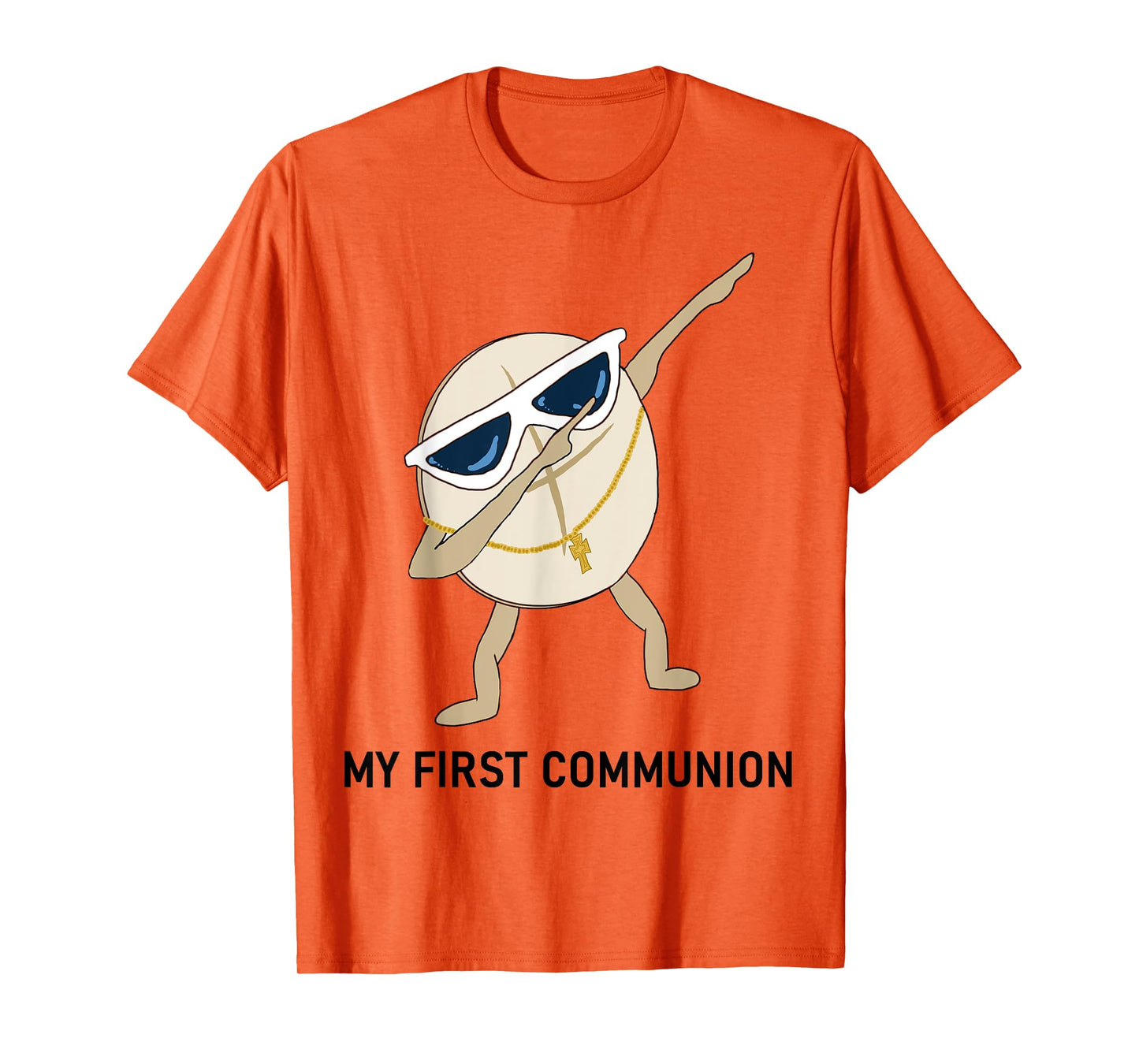 My First Communion Dabbing Wafer 1st Communion Kids Funny T-Shirt