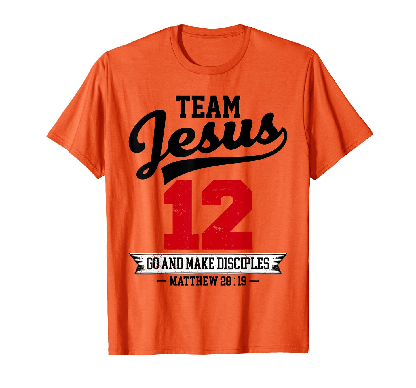Jesus and Baseball Team Jesus Christian Matthew 28:19 Love T-Shirt