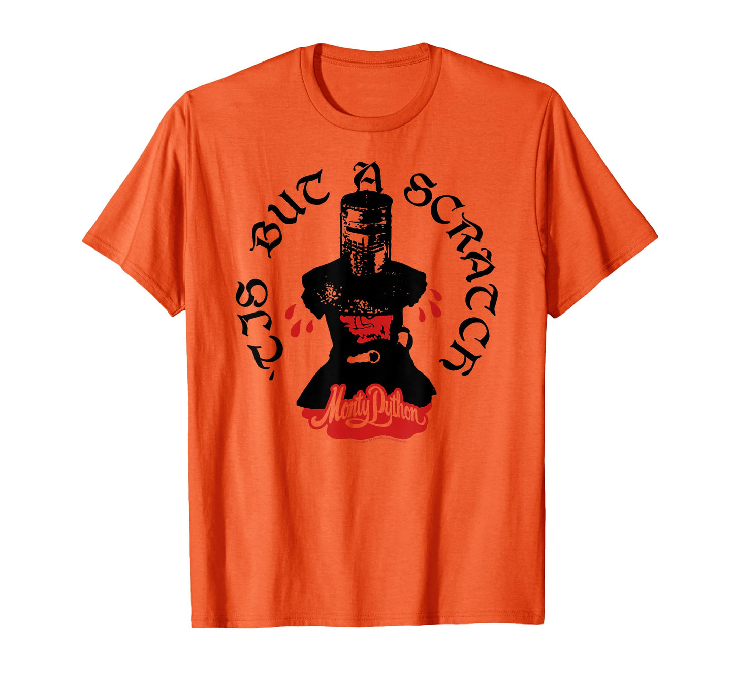 Monty Python Scratch Tis but a scratch Holy Grail T-Shirt