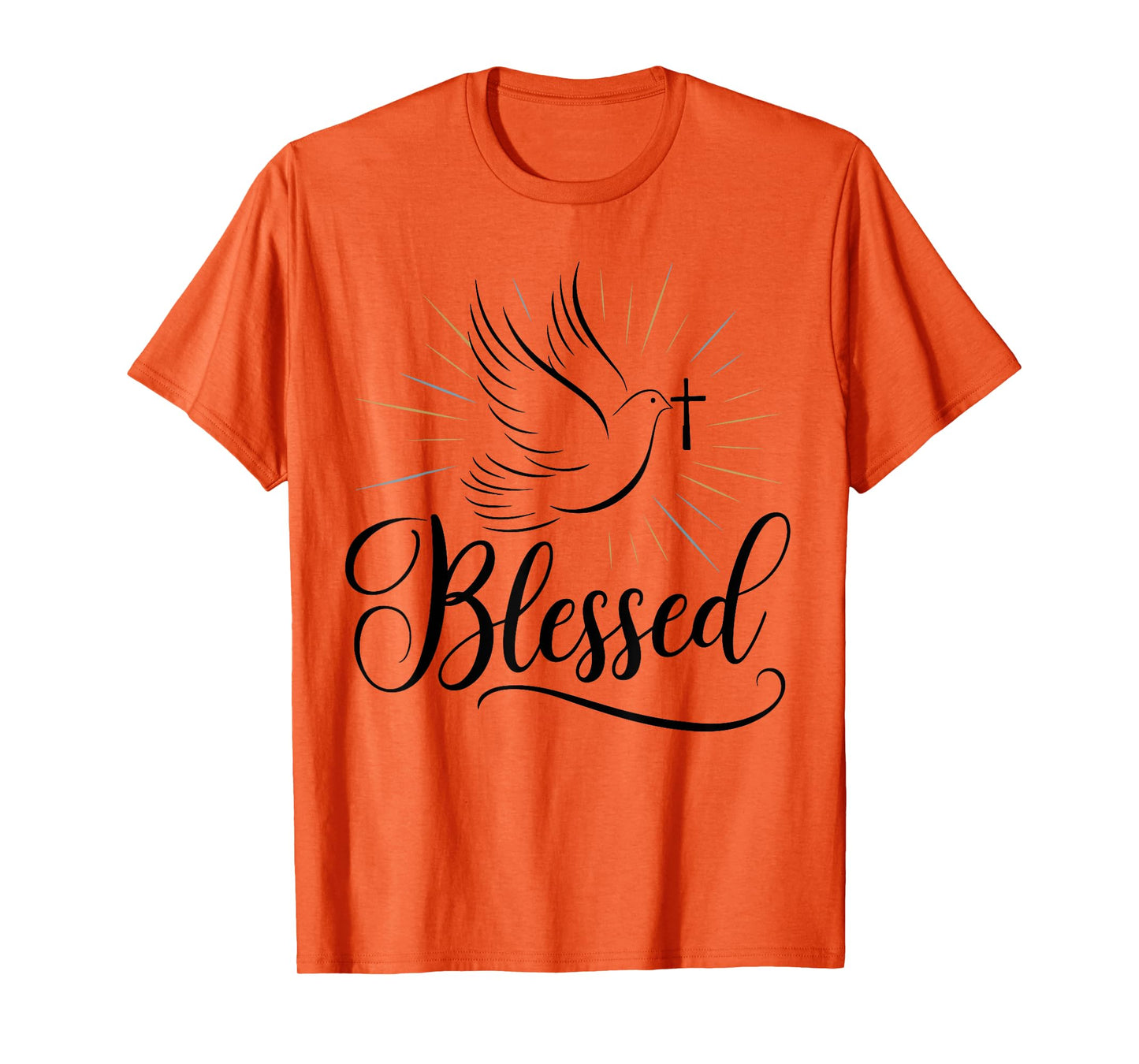 Blessed Christian Dove Jesus Teen Girl Toddler God Mother T-Shirt