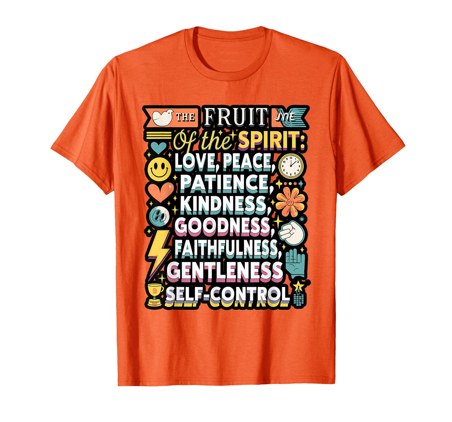 Awesome Galatians Fruit of The Spirit Religious Verses T-Shirt