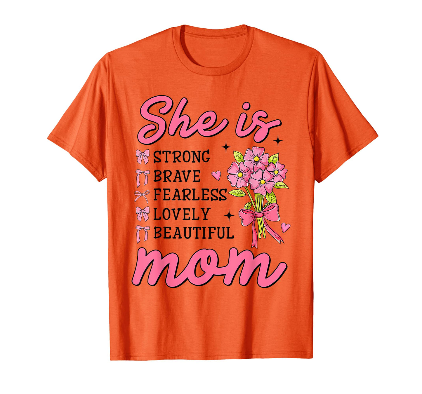 She Is Mom Christian Mother's Day Jesus Mama Religious Women T-Shirt