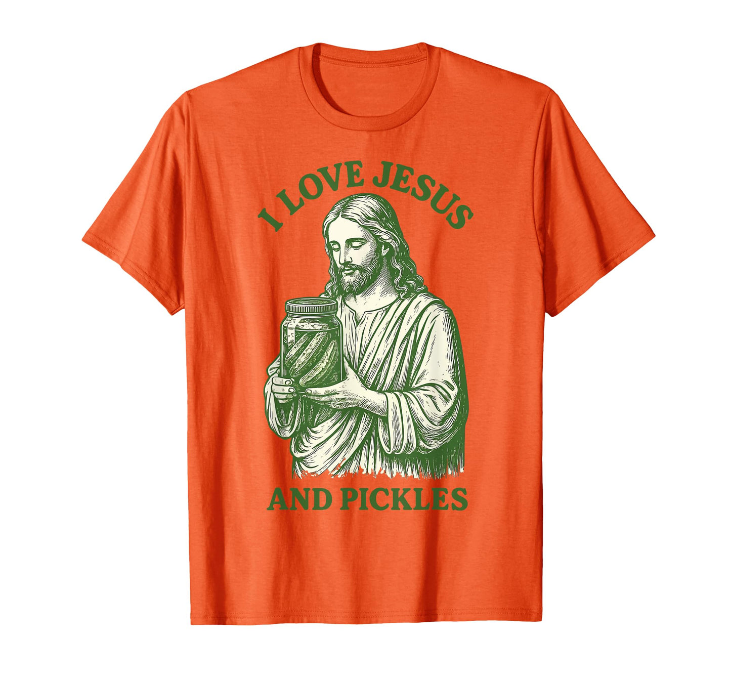 I Love Jesus And Pickles T-Shirt