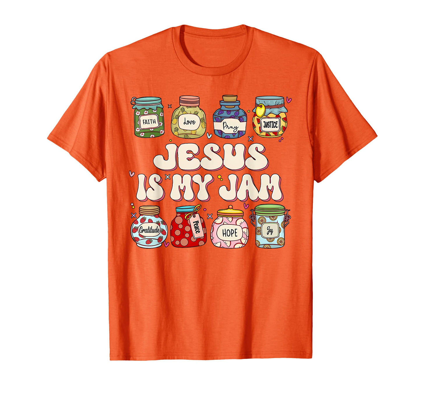 Jesus is My Jam I'm Here to Spread It Christian Faith God T-Shirt