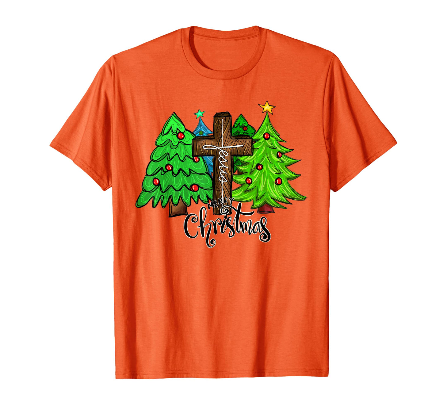 Christian Christmas Jesus Christ Religious Men Women Kids T-Shirt