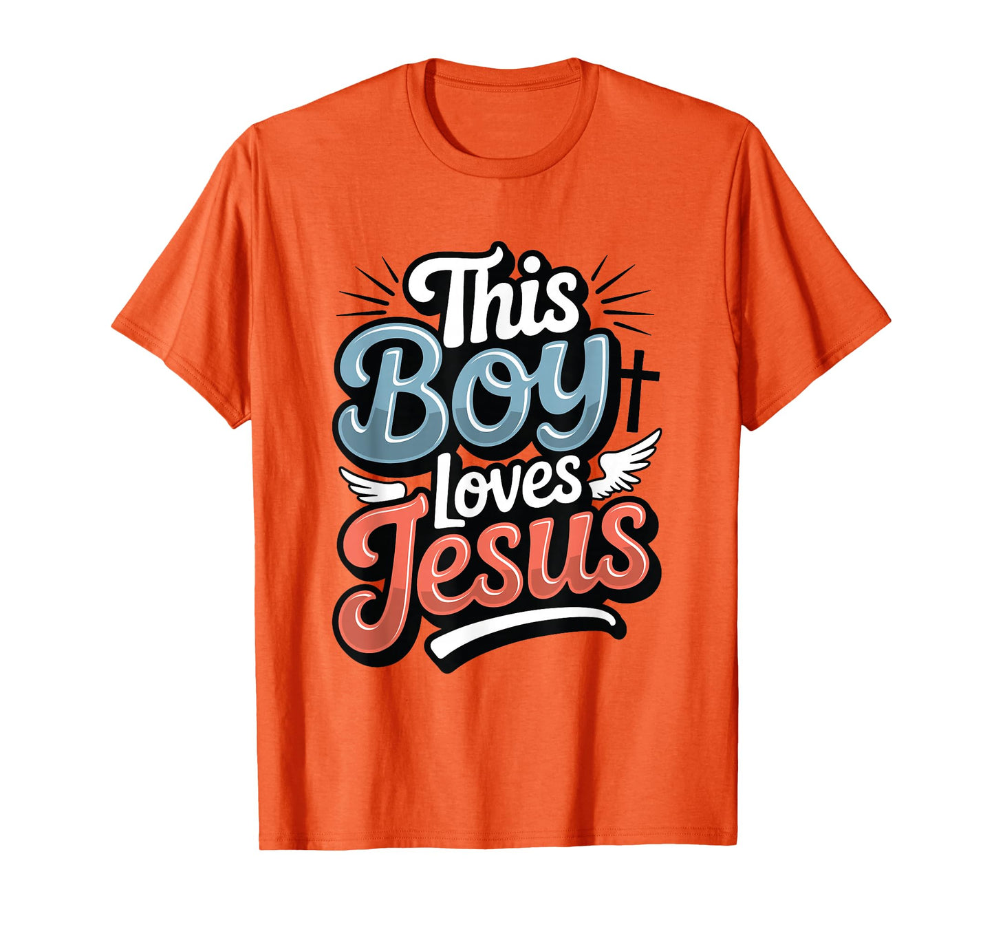 Christian Faith Apparel This Boy Loves Jesus T-Shirt