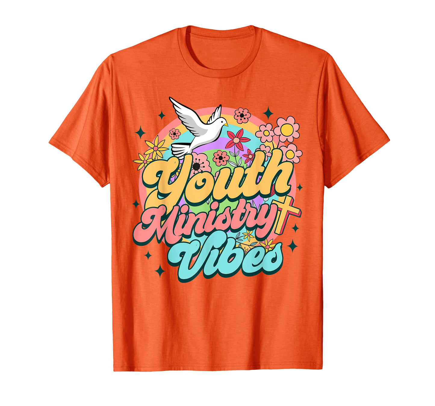 Christian Faith Religious Youth Pastor Youth Ministry Vibes T-Shirt