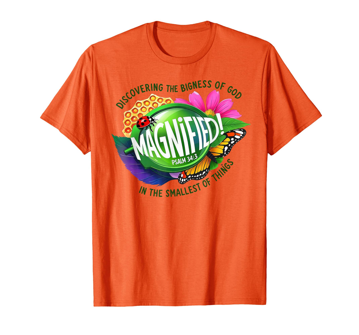 Magnified VBS 2025 Discovering the Bigness of God Christian T-Shirt