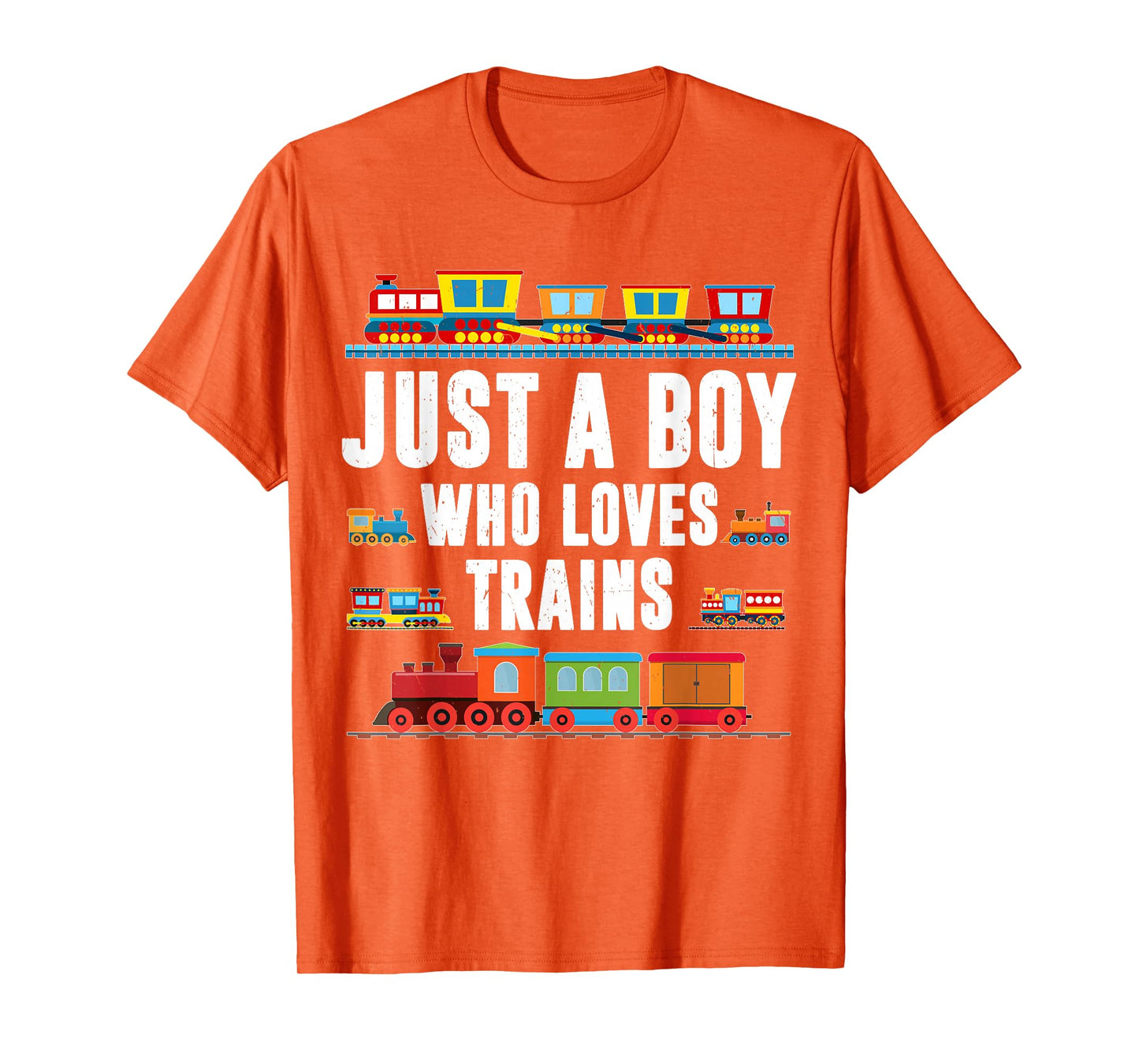 Just A Boy Who Loves Train Toddler Shirt Baby Boy Locomotive T-Shirt