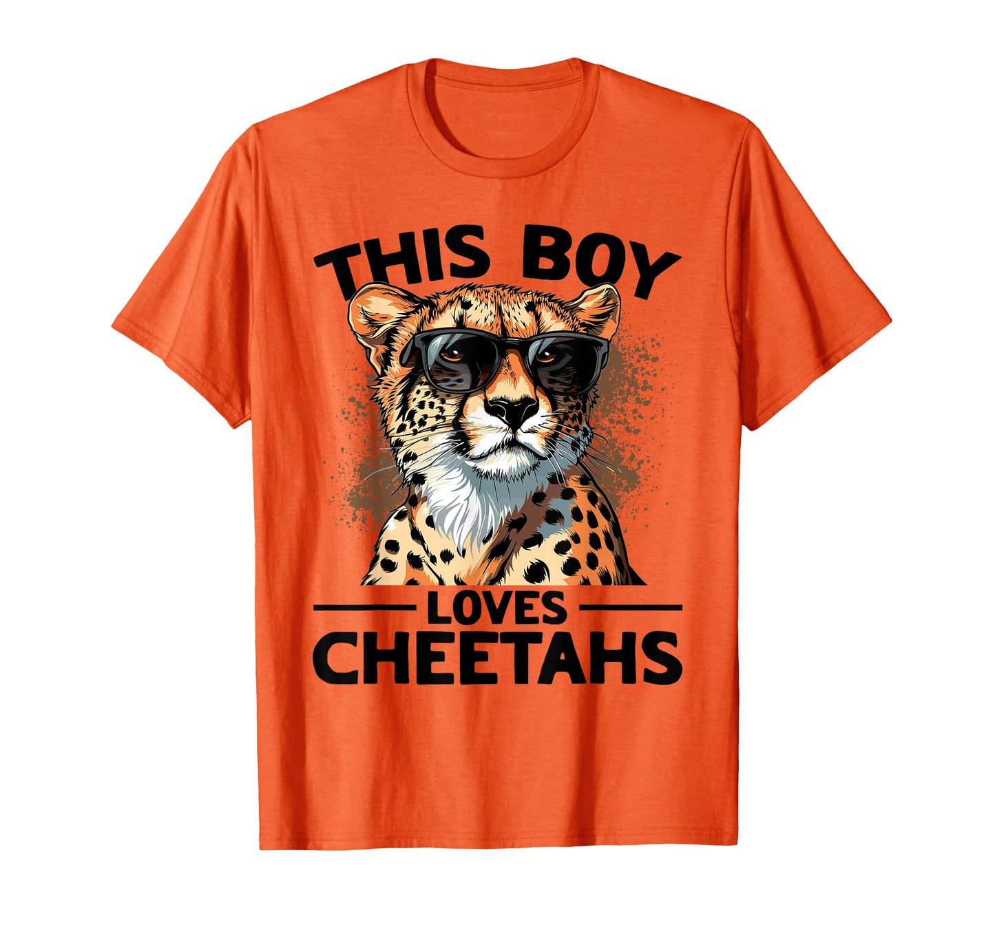 Funny Cheetah Animal This Boy Loves Cheetahs T-Shirt
