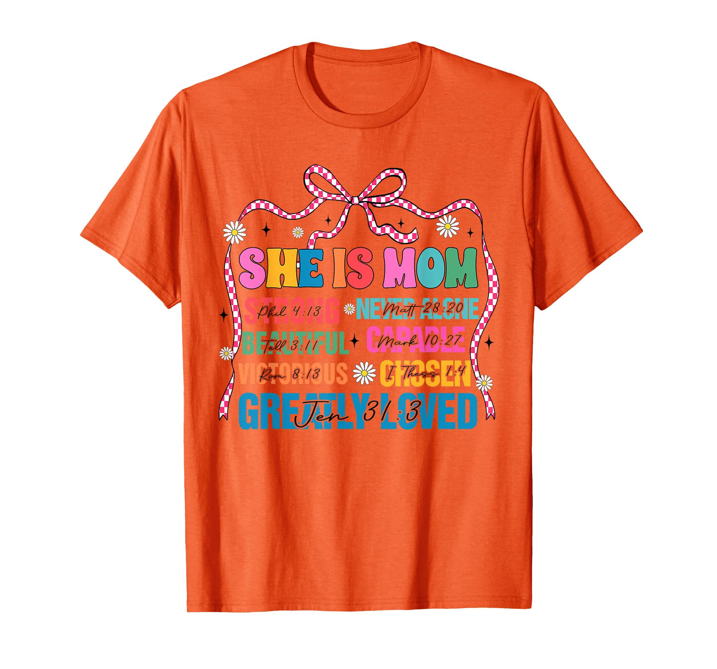 Blessed Mom Life Mother’s Day She Is Mom Strong A Beautiful T-Shirt