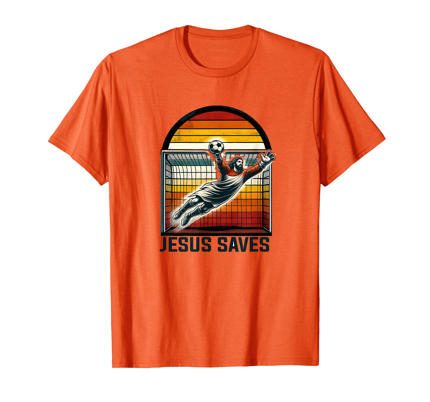 Jesus Saves Funny Soccer T-Shirt