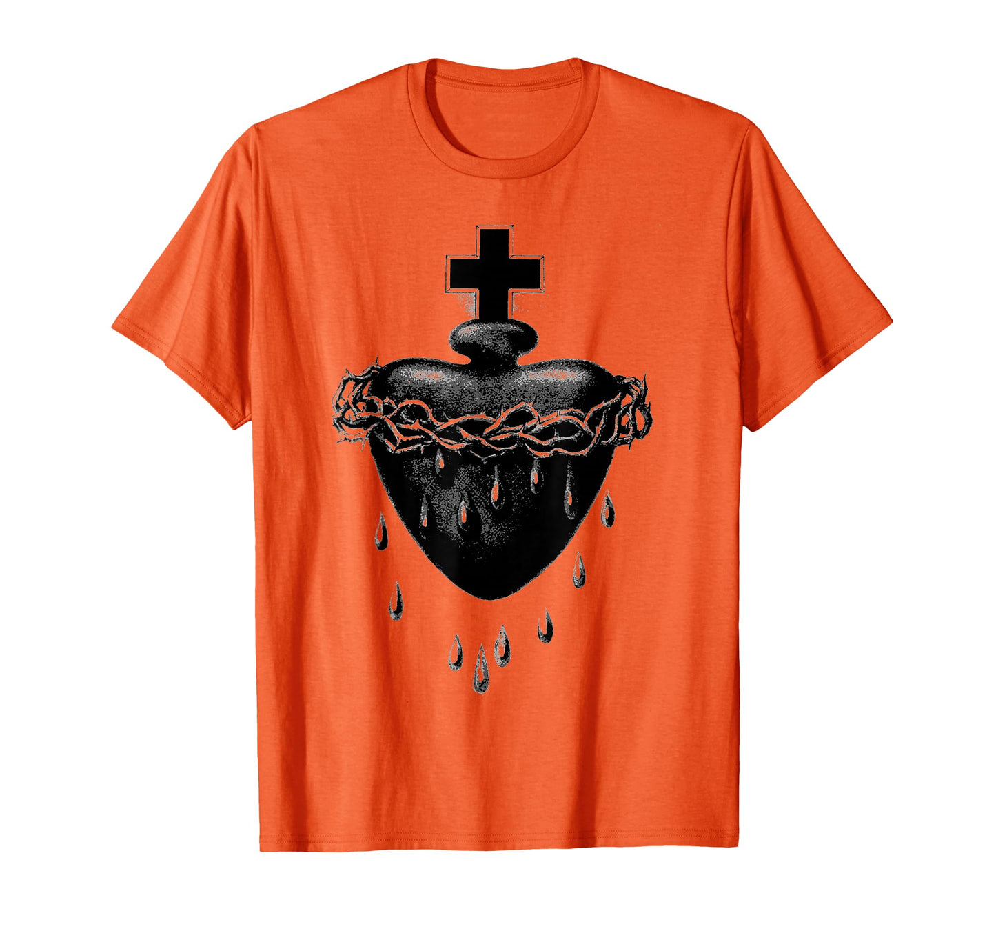 Devotion to The sacreded Heart of Jesus Vintage Catholic Art T-Shirt