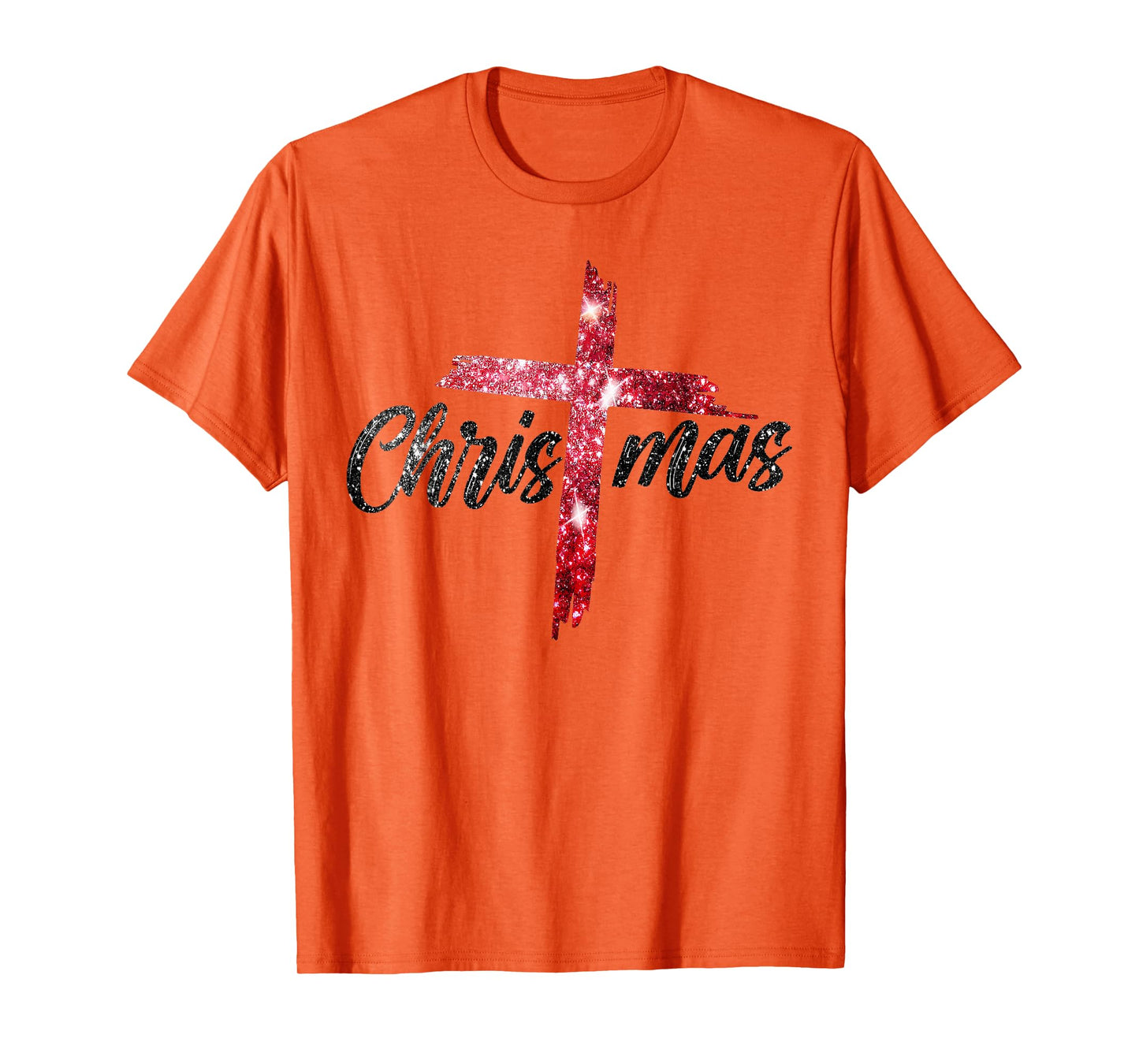 Jesus Christ Cross Christmas Holiday Faith T-Shirt