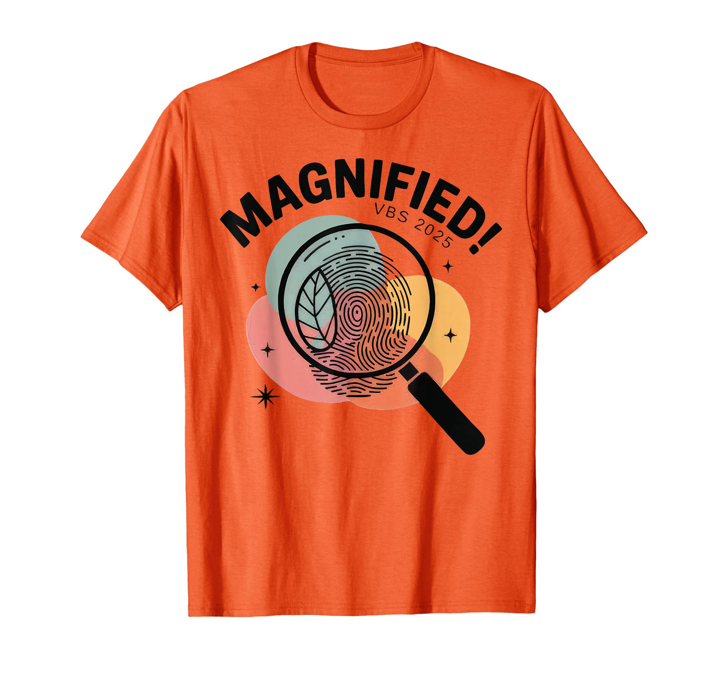 VBS 2025 Magnified Vacation Bible School Christian Retro T-Shirt