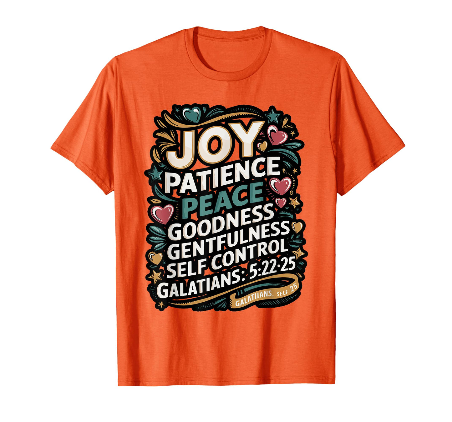 Awesome Galatians Fruit Of The Spirit Religious Verses T-Shirt