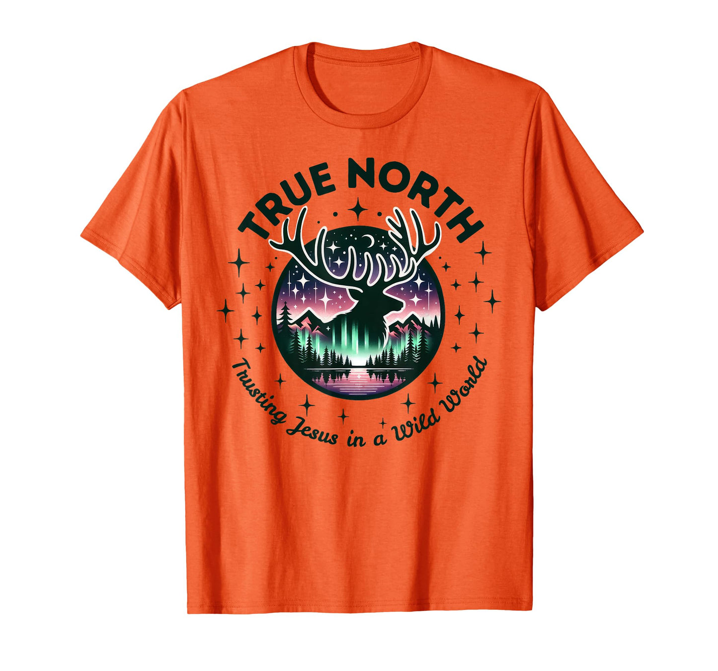 True-North VBS 2025 Christian Trusting Jesus Wilderness T-Shirt