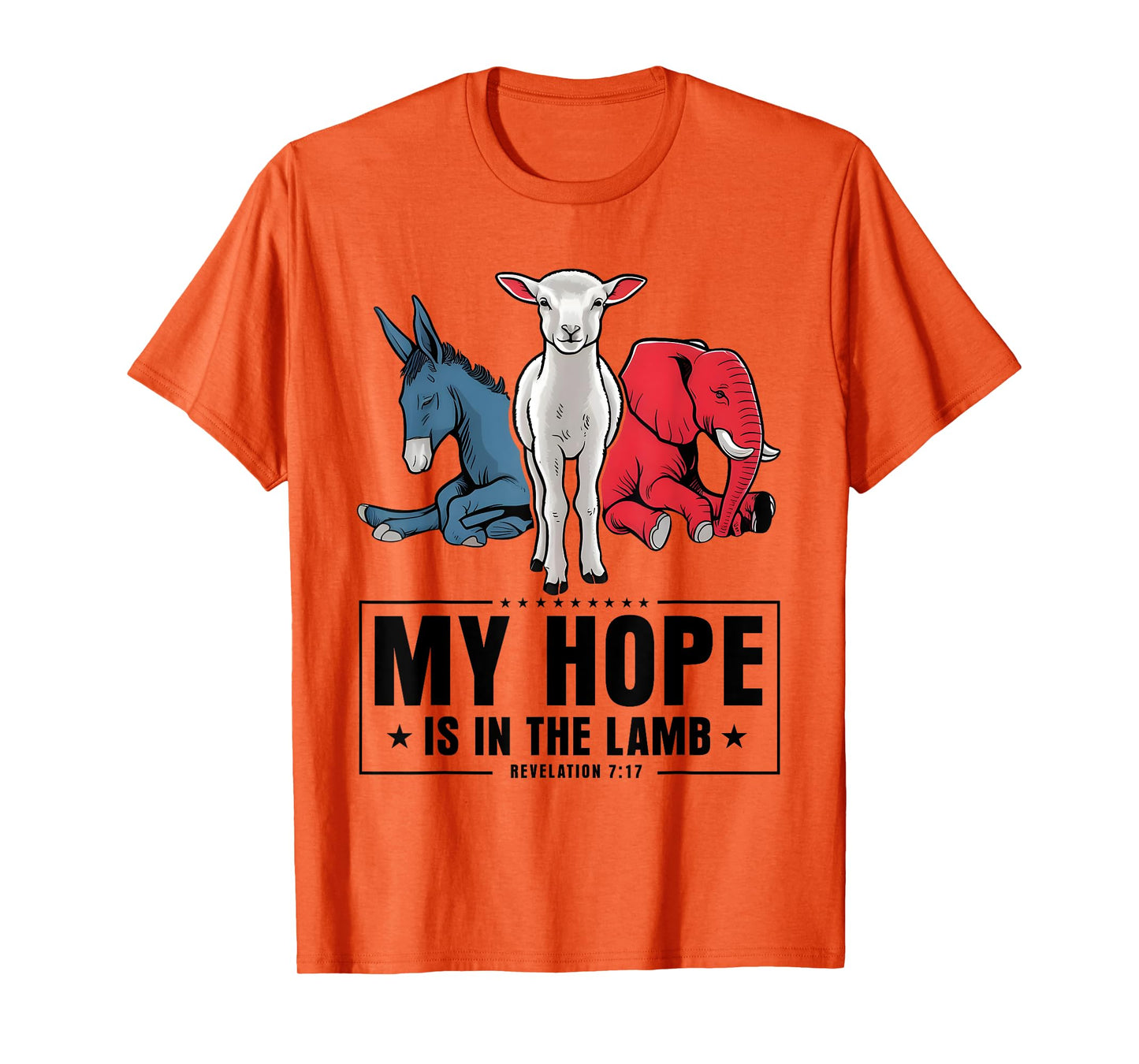 My Hope Is In The Lamb Christian God Jesus T-Shirt