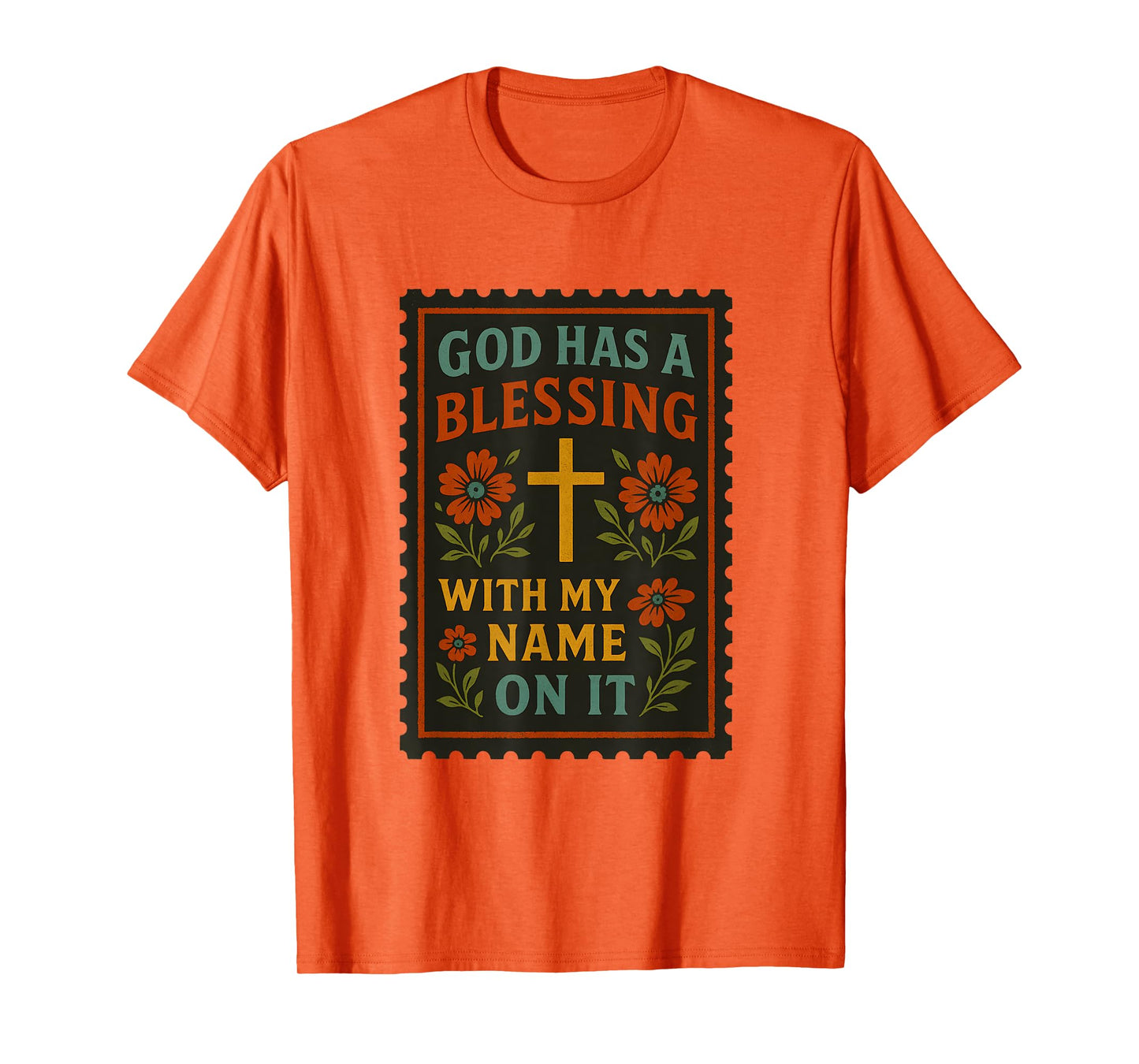 God Has a Blessing with My Name on It Women Christian T-Shirt