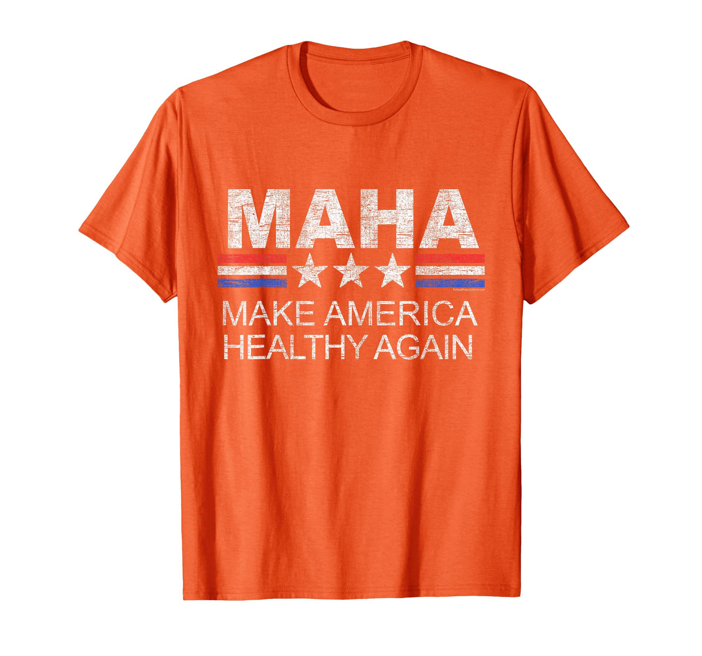 MAHA Make America Healthy Again Vintage Patriotic Anti Vax T-Shirt