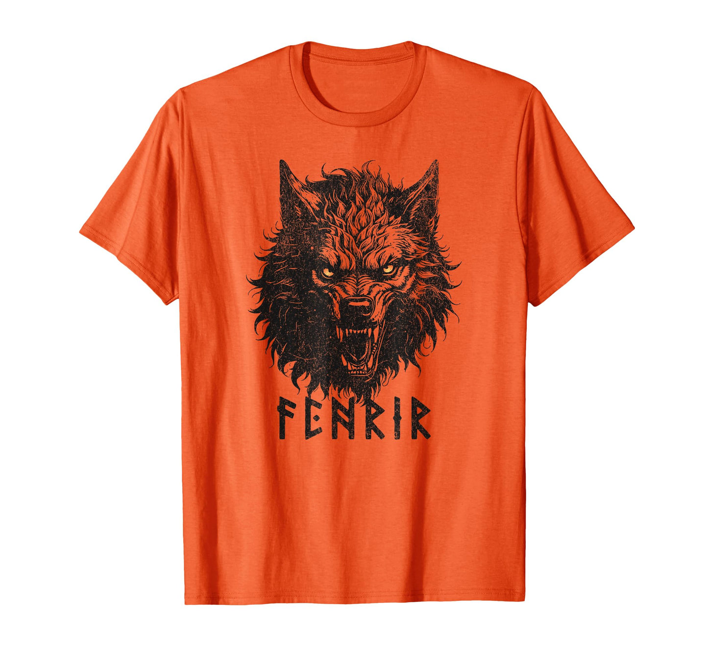 Fenrir Wolf Of Odin Old Norse Mythology Viking Celtic Fenris T-Shirt