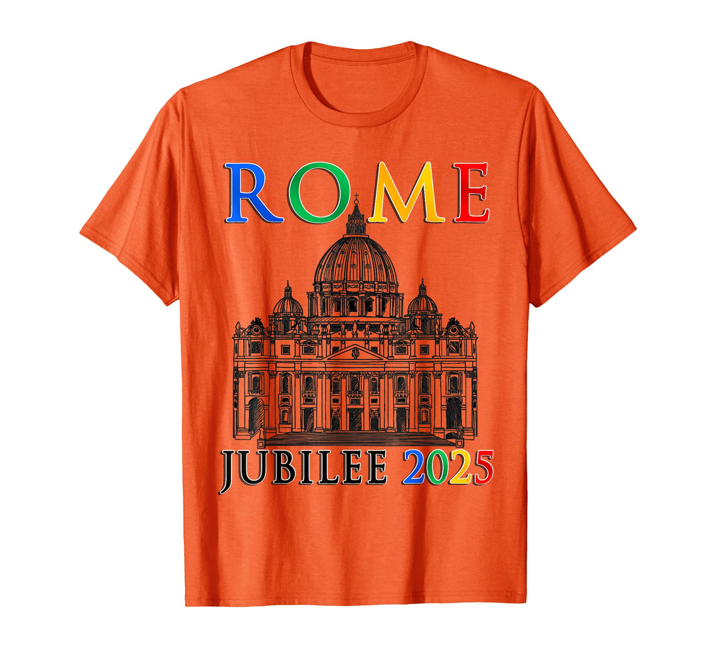 Rome Jubilee Pilgrims of Hope 2025, Vatican v5 T-Shirt
