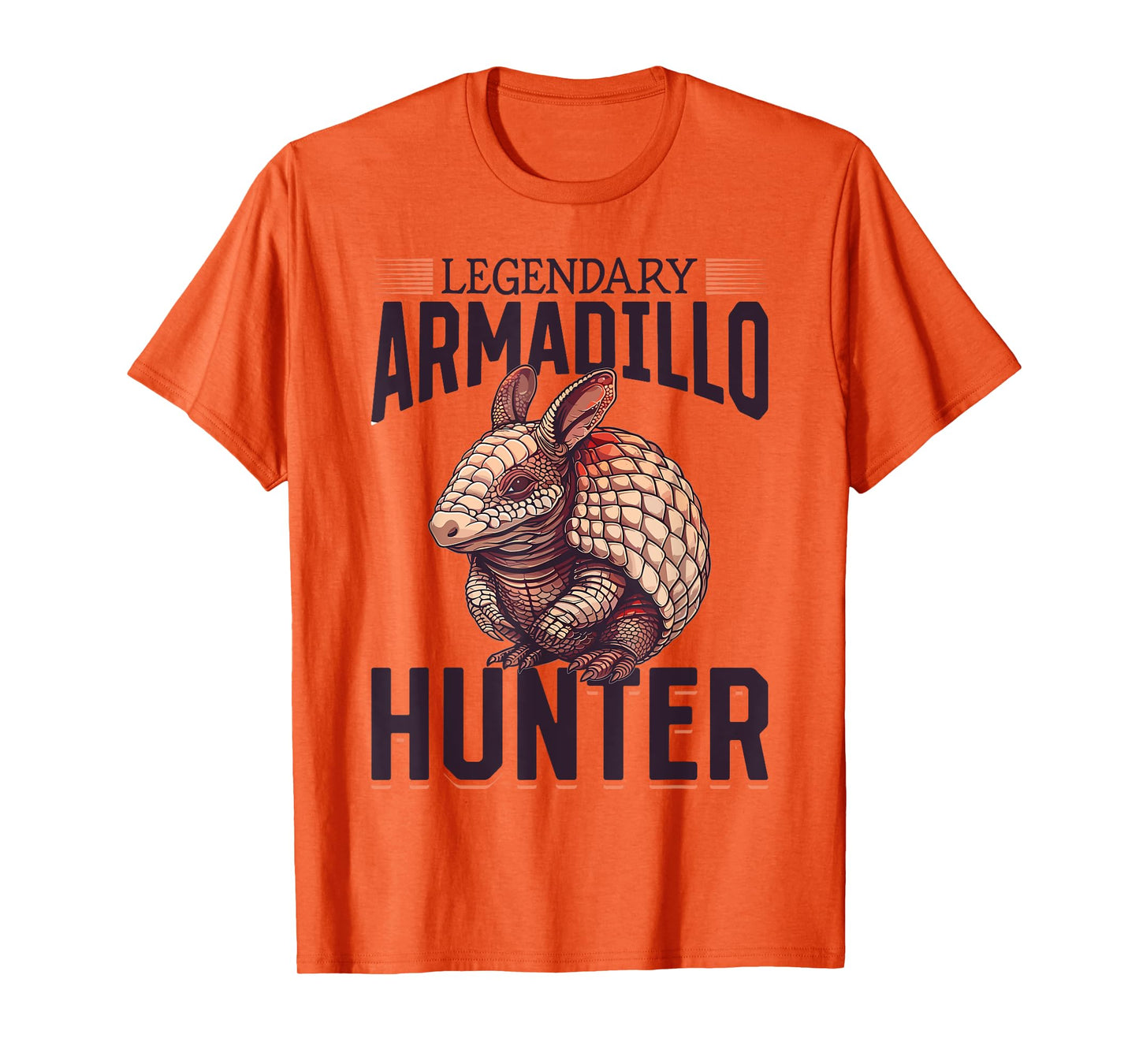 Funny Armadillo Animal Legendary Armadillo Hunter T-Shirt