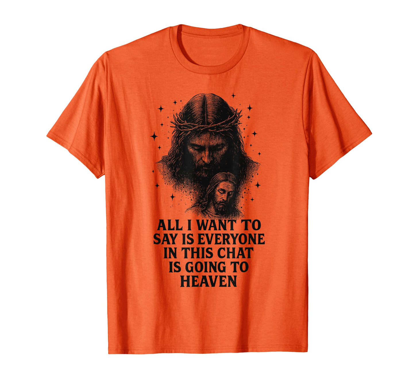 Jesus Crown of Thorns Religious Christian T-Shirt