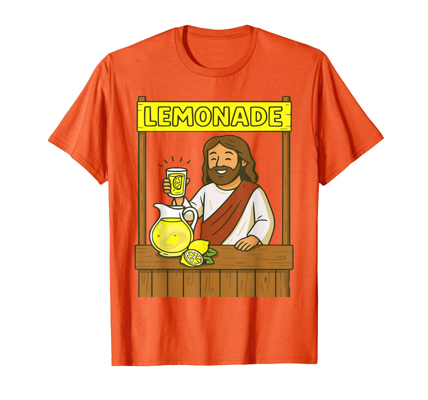Lemonade Christian Bible Verse Faith Positive T-Shirt