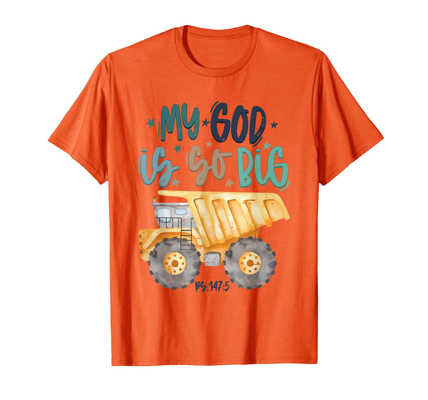 Retro My God is So Big kids Funny Christian Toddler Boys T-Shirt