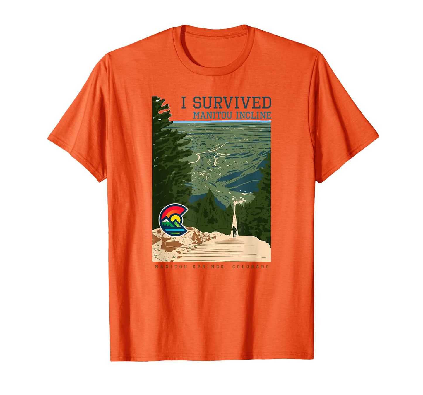 Manitou Incline, Colorado T-Shirt