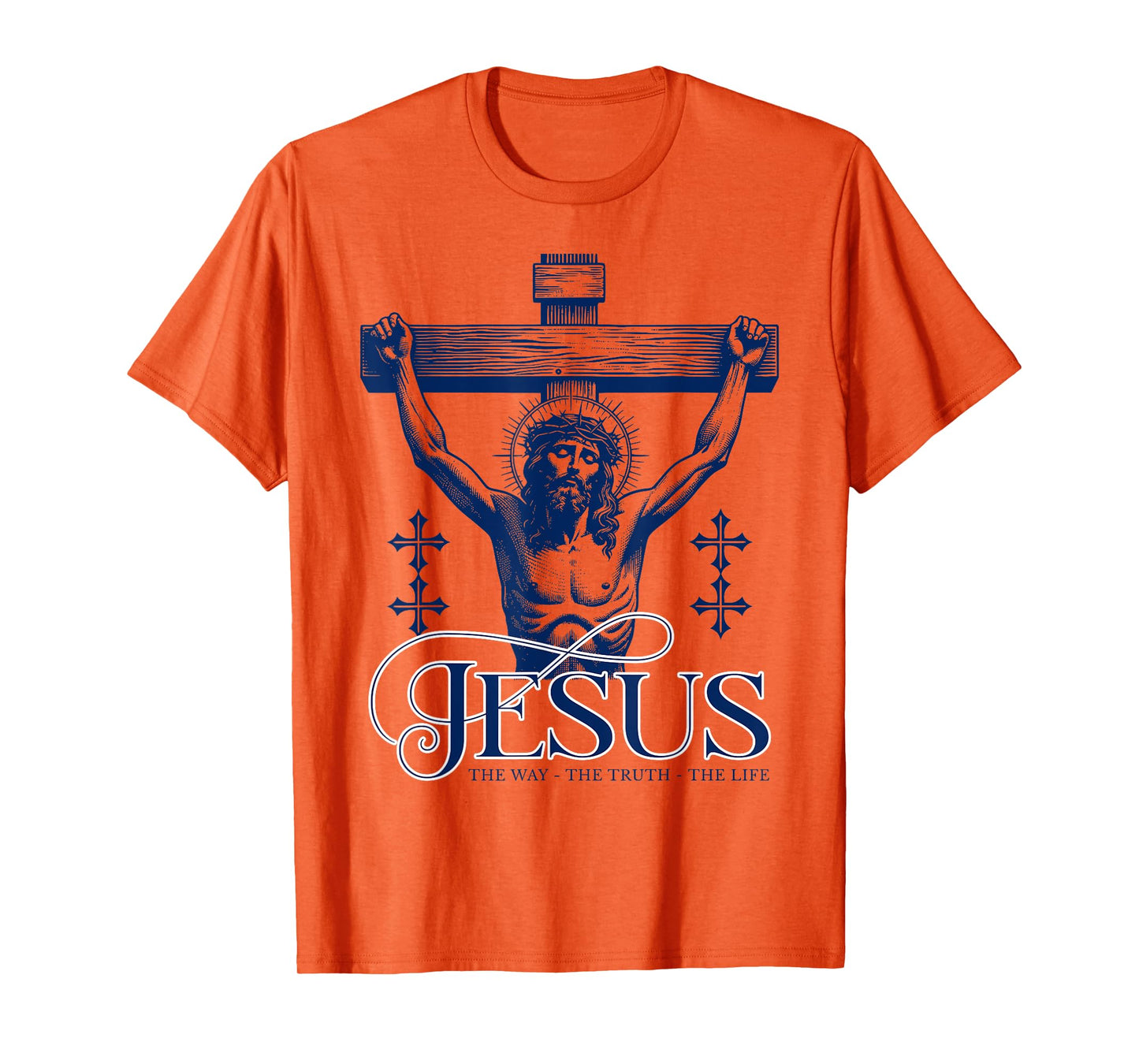 Jesus on the Cross - For a Catholic Christian Faith Follower T-Shirt