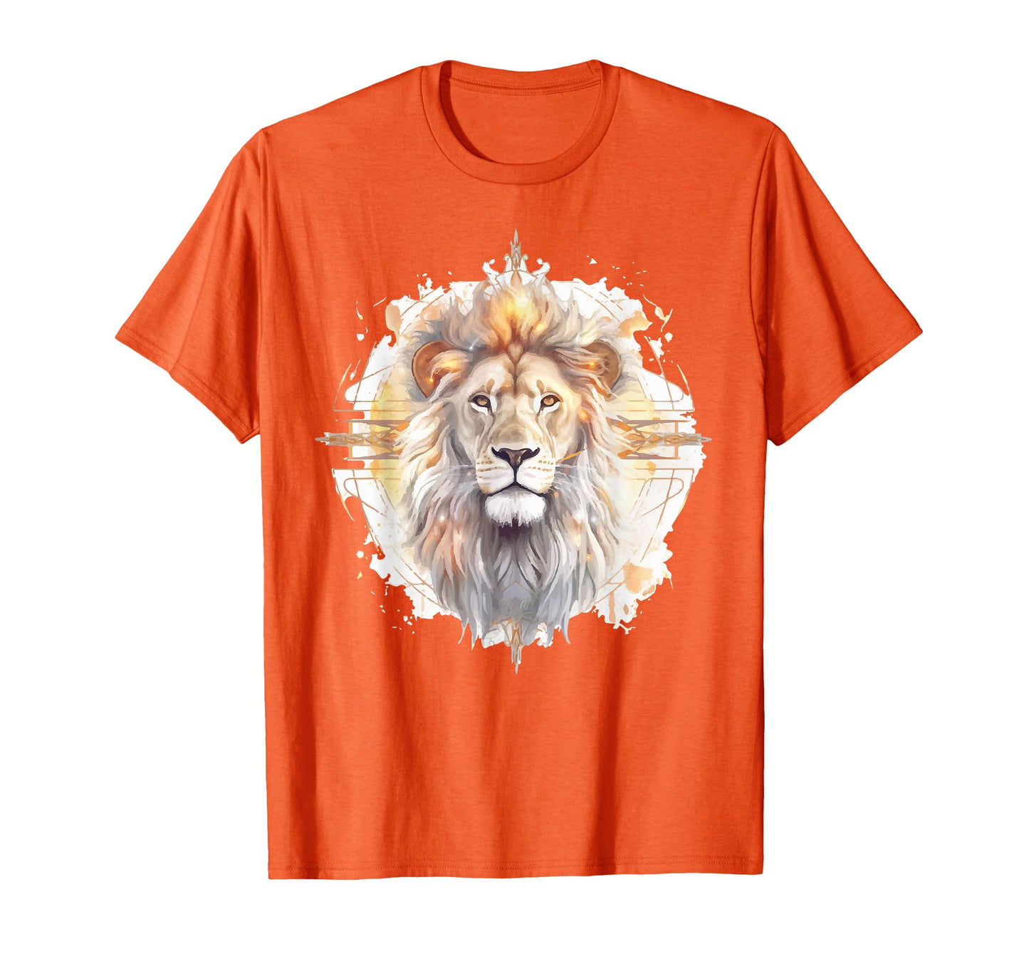 Lion of Judah Shirt Men Fathers Day Christian Religious Dad T-Shirt
