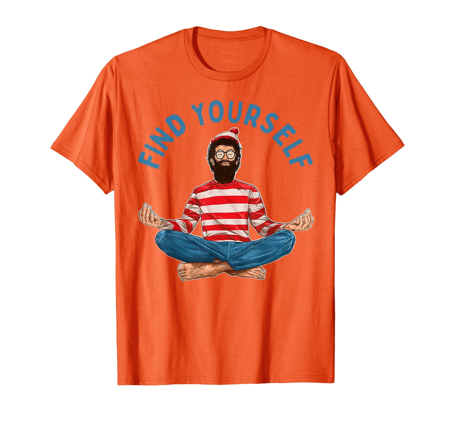 Find Yourself Funny Meditation T-Shirt